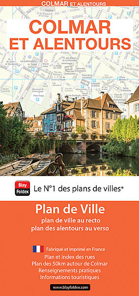 PLAN DE COLMAR ET ALENTOURS