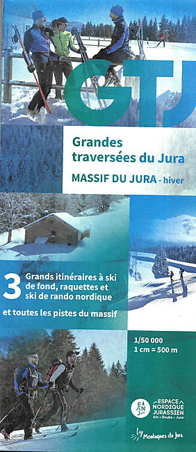 CARTE GTJ MASSIF DU JURA HIVER