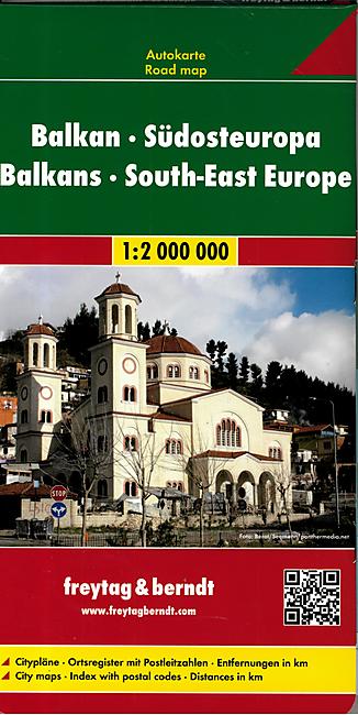 BALKANS EUROPE SUD EST 1 2 000 000 E FREYTAG