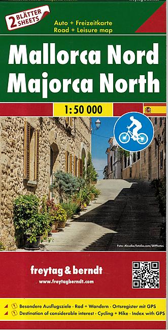 MALLORCA NORD SUD + IT VELO 1 50 000 E FREYTAG