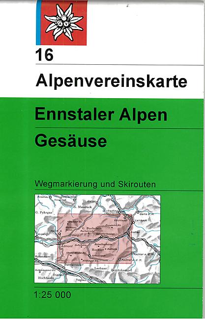 16 ENNSTALER ALPEN 1 25 000