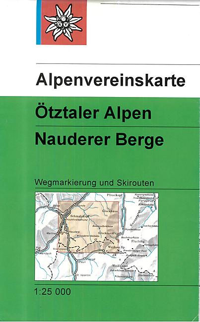 30 4 OZTALER ALPEN NAUDERER 1 25 000