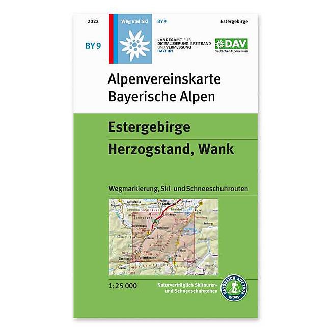 BY 09 ESTERGEBIRGE 1 25 000