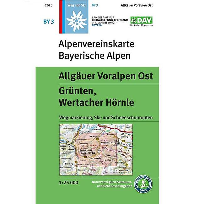 BY 03 ALGAUER VORALPEN OST 1 25 000