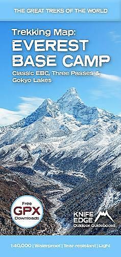 EVEREST BASE CAMP TREKKING MAP