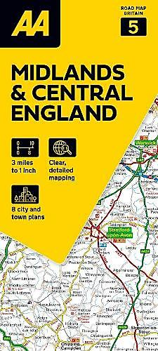 AA 5 MIDLANDS ANGLETERRE CENTRAL