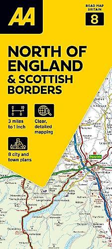AA 8 ANGLETERRE DU NORD ECOSSE BORDERS