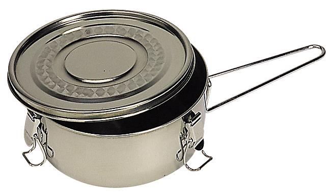 GAMELLE RONDE INOX AVEC JOINT