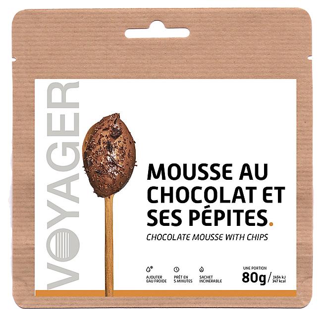 MOUSSE AU CHOCOLAT ET SES PEPITES SANS GLUTEN