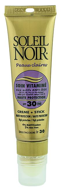 CREME SOLAIRE COMBI +STICK LEVRES