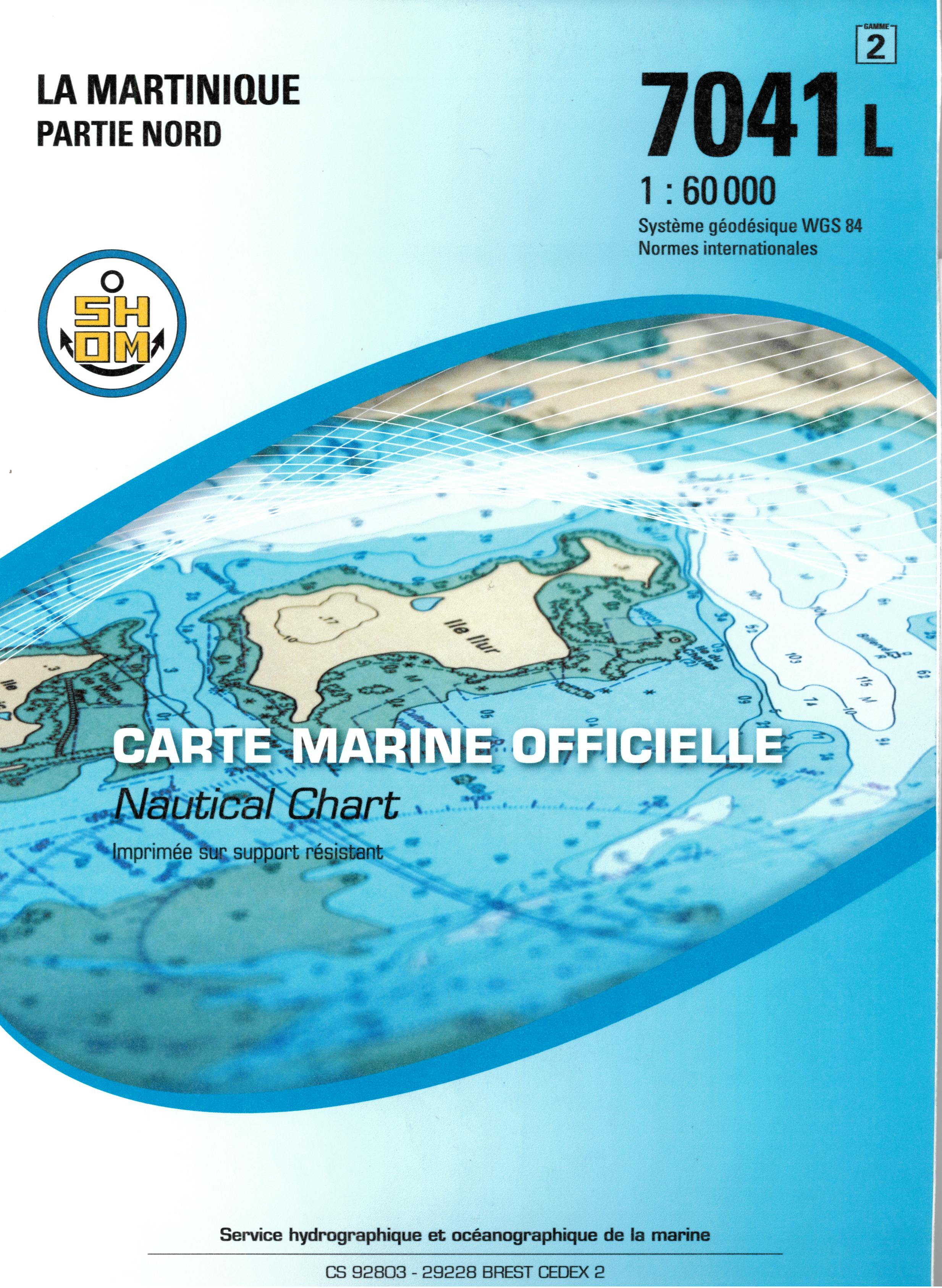 7041L LA MARTINIQUE PARTIE NORD