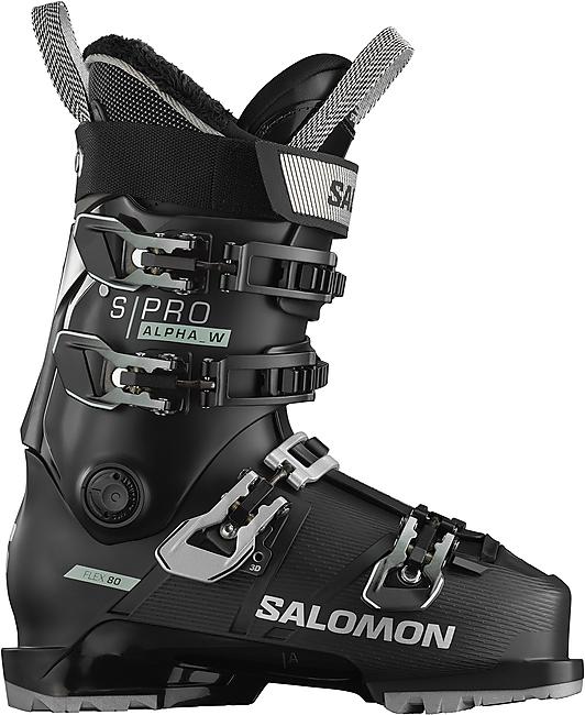 CH. PISTE S/PRO ALPHA 80 W GW BLACK/ WHITE/SILVER