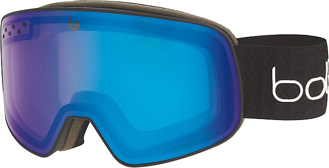 MASQUE DE SKI NEVADA BLACK MATTE PHANTOM+ CAT 1 