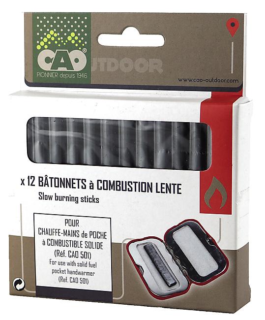 BATONNETS POUR CHAUFFE MAIN A COMBUSTIBLE X 12