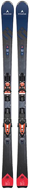 SKI PISTE SPEED 563 + NX 12 GW B80 BLK HOT RED