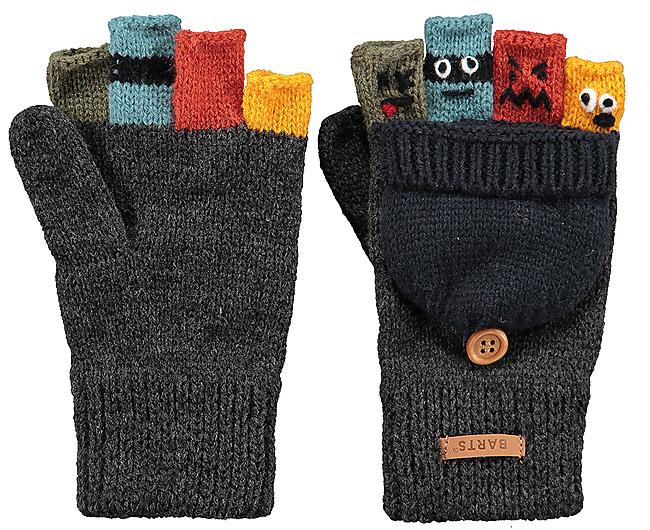 GANT DE VILLE PUPPETEER BUMGLOVES DARK HEATHER