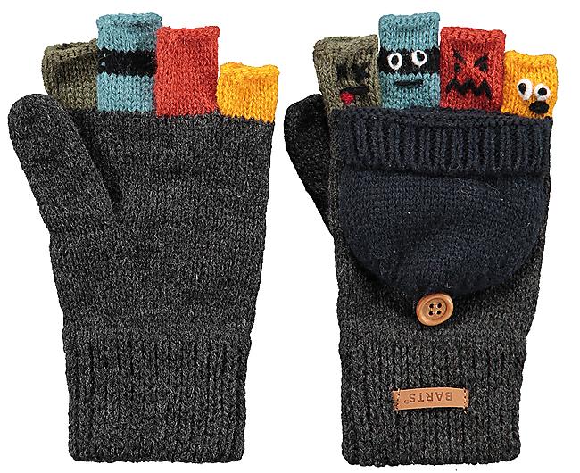 GANT DE VILLE PUPPETEER BUMGLOVES DARK HEATHER