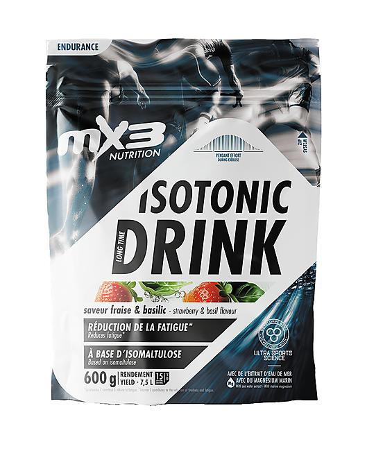 BOISSON  ISOTONIQUE - LONG FRAISE BASILIC