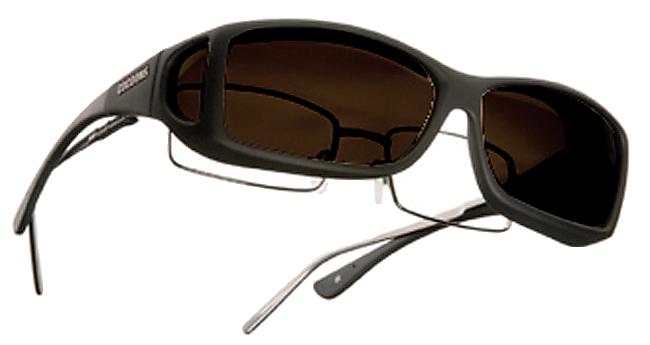 SURLUNETTES COCOONS CAT 4  NOIR/BRUN