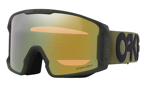 MASQUE DE SKI LINE MINER L DARK BRUSH SAGE GOLD C