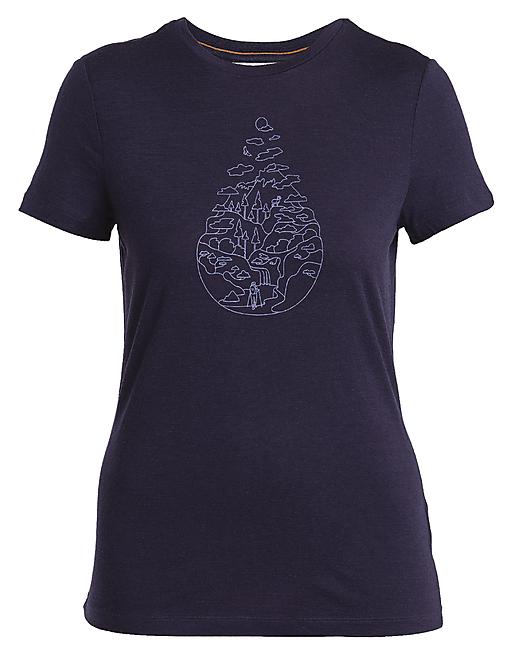 T-SHIRT MC TECH LITE III  HIKE PATH W