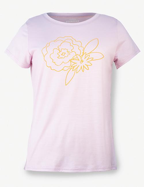 T-SHIRT MC ULTRA LIGHT ANEMONE W