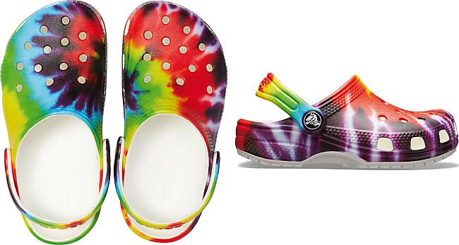 SANDALES CLASSIC TIEDYE GRAPHIC CLOG T MULTI