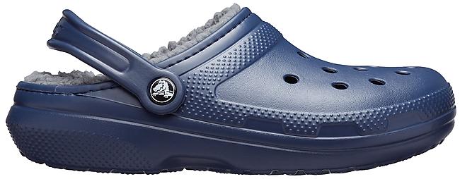 CHAUSSONS DE CHALET CLASSIC LINED CLOG NAVY