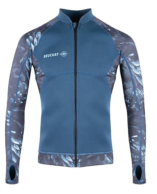 VESTE ZIPPEE ATOLL  SEAWEED HOMME