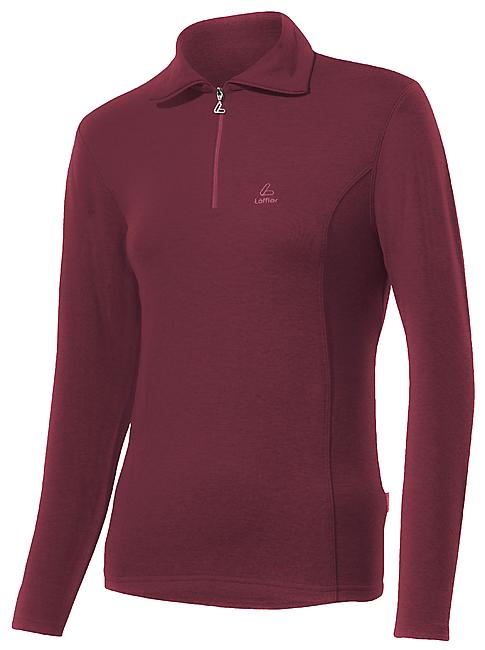 T-SHIRT ML DEMI ZIP BASIC W