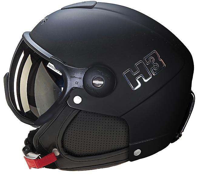 CASQUE DE SKI H3 + VISIERE photochromique