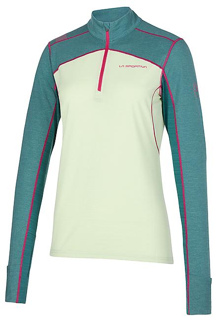 T-SHIRT ML DEMI ZIP SWIFT LONG SLEEVE W