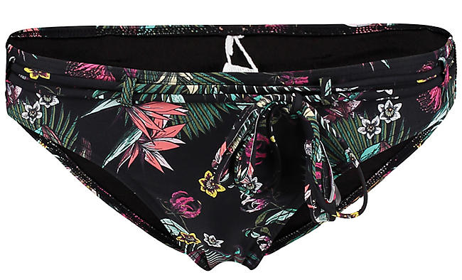 PRINT BELTED BIKINI BOTTOM
