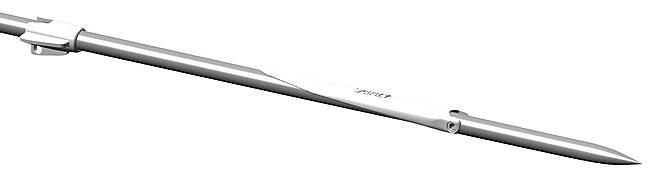 FLECHE INOX SHAFT MONOARDILLON POUR ROLLER
