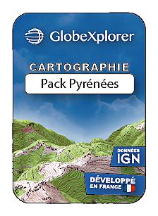 GLOBEXPLORER 1/25e PACK PYRENEES FRANCE/ESPAG