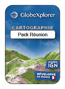 TOPO GLOBEXPLORER IGN 1/25000e PACK REUNION