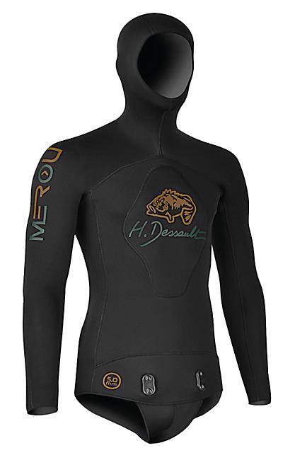 VESTE MEROU BLACK 5MM DESSAULT