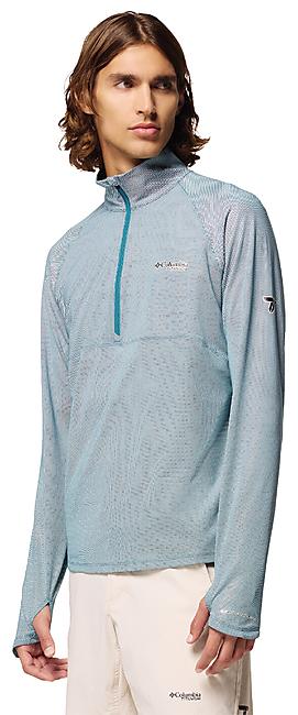 T-SHIRT ML 1/2 ZIP EU SUMMIT VALLEY LS HALF ZIP M