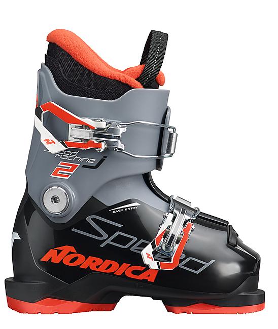 CHAUSSURE SKI SPEEDMACHINE J 2 NOIR/ANTHRACITE/ROU