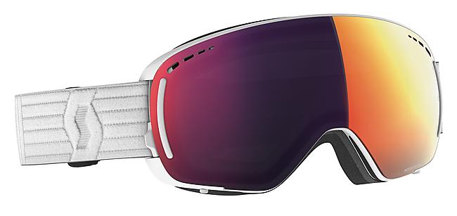 MASQUE DE SKI LCG COMPACT WHITE CAT 1+2