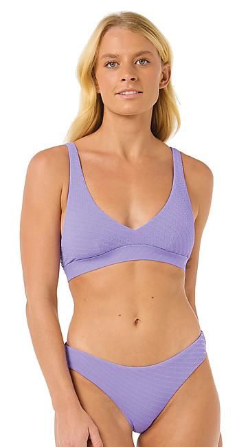 MAILLOT DE BAIN CUSTOM RIB HALTER TOP