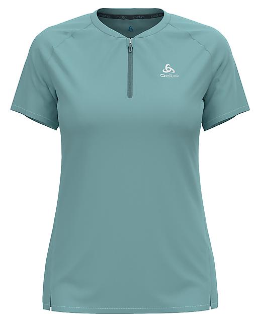 T-SHIRT MC DEMI ZIP X-ALP W