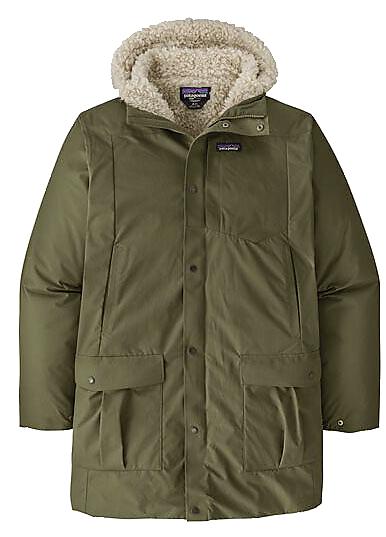 vieux campeur parka homme