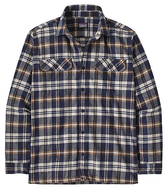 CHEMISE ORGANIC MIDWEIGHT FJORD FLANNEL  M