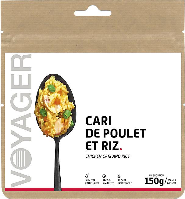 CARI DE POULET ET SON RIZ