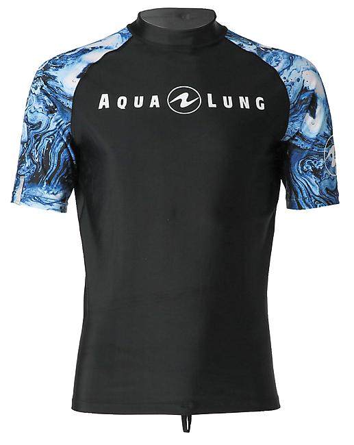 RASHGUARD MANCHES COURTES HOMME