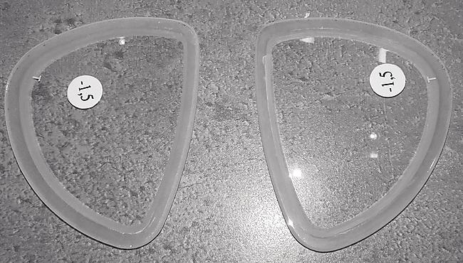 VERRES CORRECTEURS BIG EYES/QUANTUM GAUCHE NEGATIF