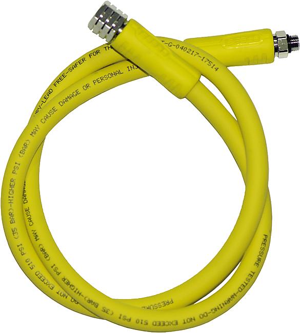 FLEXIBLE DETENDEUR OCTOPUS MP 100CM JAUNE