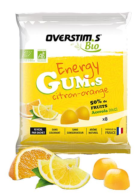 GEL ENERGY GUMS BIO CITRON ORANGE