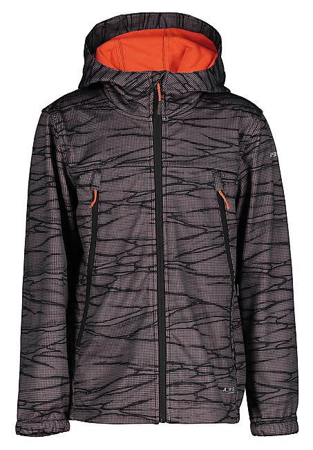 VESTE SOFTSHELL A CAPUCHE KAPLAN JR